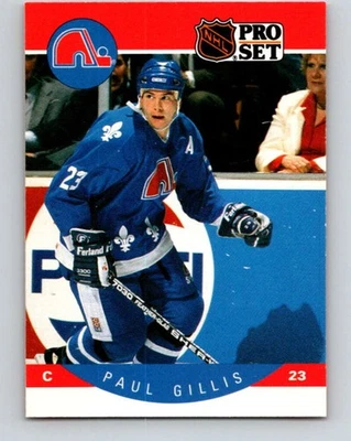 1990-91 Pro Set #246 Paul Gillis NM Near Mint Maple Leafs - Image 1 of 2
