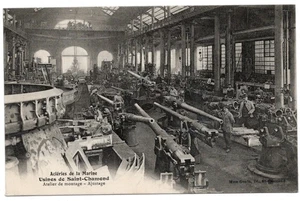AK FABRIK SAINT CHAMOND STAHLWERKE DER MARINE MONTAGEWERKSTATT - Bild 1 von 1