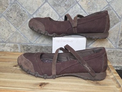 Mujer Skechers Marrón Motociclistas Get-Up 49405 Calce Relajado Aire Fresco Memoria Zapatos 8.5M Foto 1 de 4