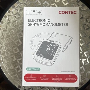 CONTEC 08A Digital Blood Pressure Monitor Adult / Pediatric Upper Arm 4 BP Cuffs - Picture 1 of 3