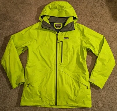 Chaqueta aislante Patagonia Snowshot verde neón 31080 grande para hombre Foto 1 de 4