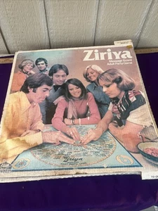 ZIRIYA Message Board Adult Party Game 1976 Milton Bradley Completo - Foto 1 di 10