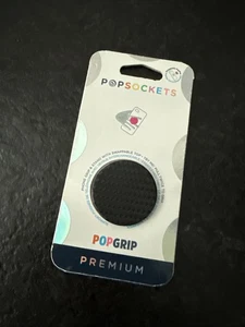 PopSockets Carbonite Weave Carbon Fiber Popgrip Black NEW - Picture 1 of 2
