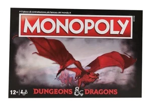 WINNING MOVES - MONOPOLY - DUNGEONS & DRAGONS - ITA - Foto 1 di 1