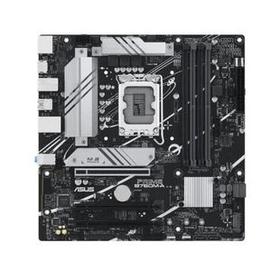 Mainboard, ASUS, Intel B760 Express, LGA1700, Micro-ATX, Memory DDR5, Memory slo - Bild 1 von 4