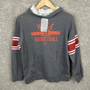 Vintage Nike Basketball Hoodie Pullover Y2K Boys Youth XL NEW - Picture 1 of 7
