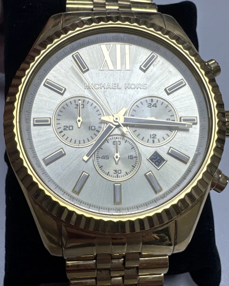 Michael Kors Watch MK8281 Gold Tone Coronagraph Wrist Watch - image 1 of 4