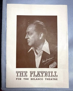 1940 Playbill My Dear Children- JOHN BARRYMORE E BARRIE Belasco Theatre Exc Cond - Picture 1 of 5
