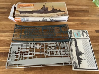 Vintage, Matchbox 1/700th USS Indianapolis #PK-165 (1979) - Image 1 of 4
