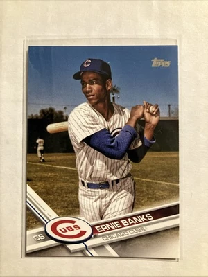 Ernie Banks Image Variation SP Topps Series 2 2017 Foto 1 de 2