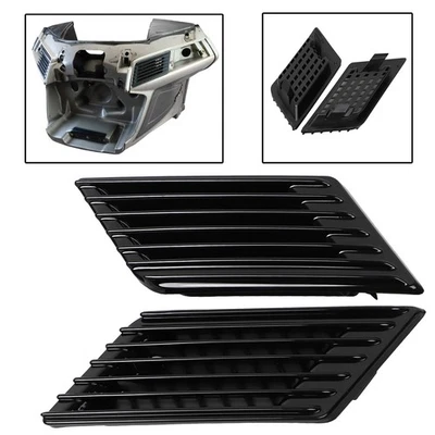 Parrillas de ventilación de carenado superior negro para Honda Goldwing GL1200 Interstate Aspencade Foto 1 de 4