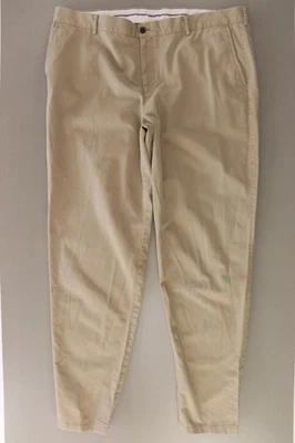 ✅ CHARLES TYRWHITT pantaloni per uomo taglia W42/L34, XXXL, 50 color crema ✅ - Imagen 1 de 4