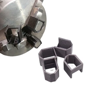 Plastic Soft Jaw Covers for Sanou K11-160 Lathe Chuck - Picture 1 of 9