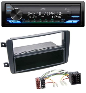 JVC Bluetooth DAB USB MP3 Autoradio für Mercedes C-Klasse W203 CLK W209 Vito Via - Bild 1 von 8