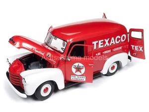Auto World AW248 Chevrolet 1948 Chevy Panel Delivery Texaco Red 1/18 1:18 New - Picture 1 of 9