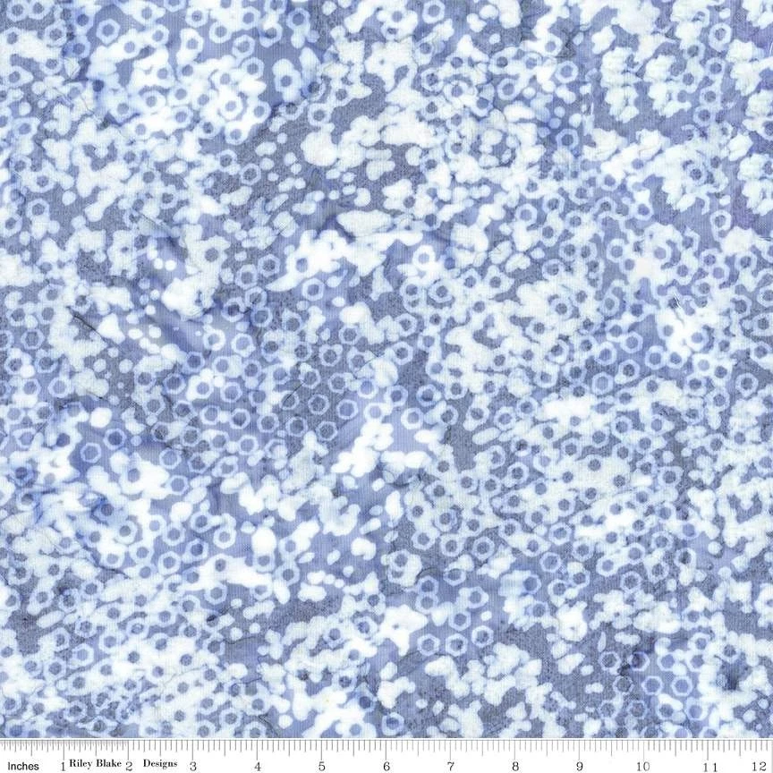 Batiks Lets Play Ball! Ball Texture Powdered Pearl Cotton Fabric - Imagem 1 de 1