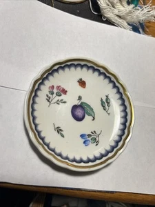 Franklin Porcelain Miniatures Butter Pat Richard Ginori Italy 3” Vintage Decor - Picture 1 of 5