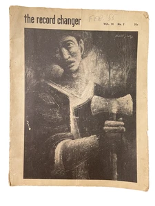 The Record Changer Magazine Vol. 14 No 2 1955 Jazz Robert J Lee Cover Art - Picture 1 of 15