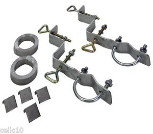 Soporte de chimenea con correas de acero inoxidable de 18' - Soporte de mástil de antena WiFi de TV EZ 28-36S - Imagen 1 de 1