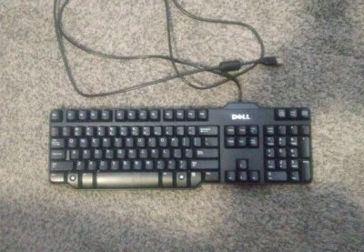 Dell Keyboard Black USB Model L100 - Image 1 of 4