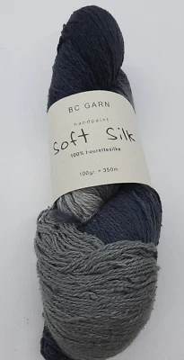 (165 €/kg): 100 g  BC Garn SOFT SILK HANDPAINT, Bourette-Seide, Farbe 158 # 6781 - Bild 1 von 3