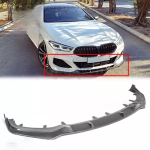 Labbro paraurti anteriore in fibra di carbonio per BMW G14 G15 G16 840i M850i 2019-2023 stile GT - Foto 1 di 7