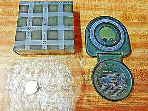 Lot of 2 Compact Folding Travel Alarm Clock World Time. FREE SHIPPING - Picture 1 of 5