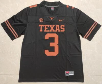 Quinn Ewers #3 Texas Longhorns Football Jersey. All Stitched, New Styles - Image 1 of 4