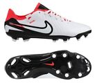 Nike Tiempo Legend 10 Fg Mg Soccer Cleats Shoes White Dv4337-100 Mens Size 7.5