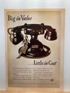 Klingel Telefon Reproduktion Postkarte: 4"x 5 1/2 - Bild 1 von 2