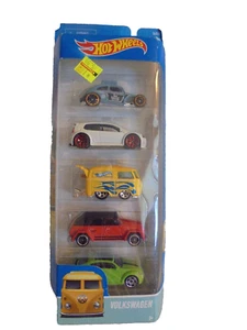 New Hot Wheels Volkswagen 5 Pack Die Cast Cars Scale 1:64 2015 - Picture 1 of 2