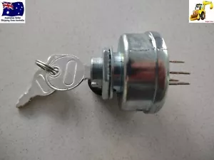 Universal Ride On Mower Ignition Switch Suit JOHN DEERE MTD TORO ROVER MURRAY - Picture 1 of 8