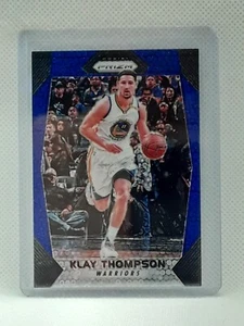 Klay Thompson 2017-18 Prizm NBA - FAST BREAK BLUE (/175) - Golden State Warriors - Picture 1 of 2