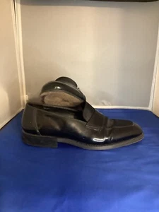 stanley blacker formal shoes black italian made - Picture 1 of 9
