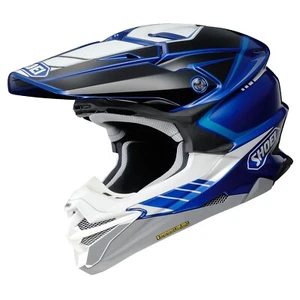 Casco de emisión Shoei VFX-EVO MX TC-2 azul/negro todas las tallas NUEVO - Imagen 1 de 2