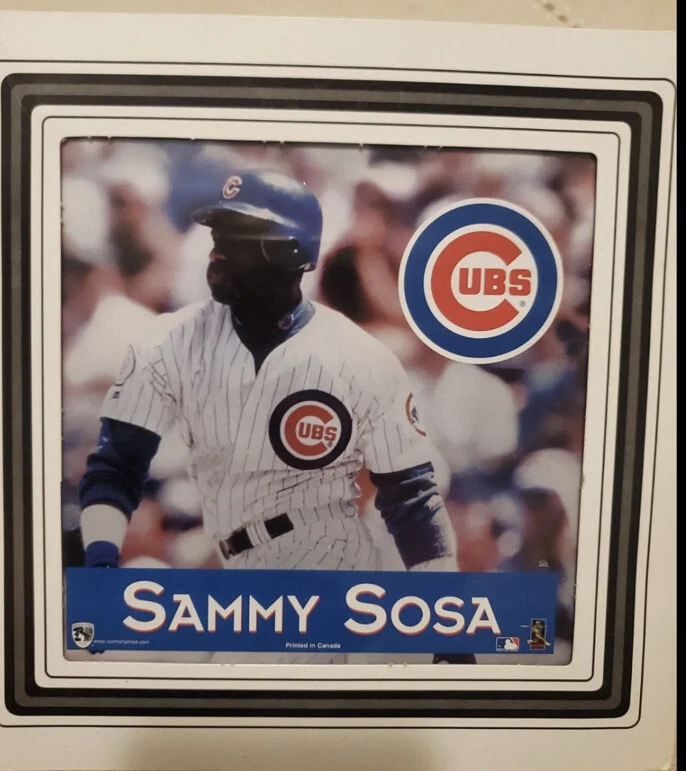 Vintage Chicago  Cubs Sammy Sosa Carnival Mirror. 8/8. Very Rare - Image 1 of 2
