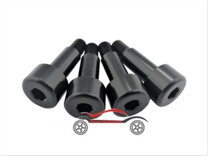 Juego de 4 pernos negros Dodge Cummins 3.9L 4BT perno cubierta válvula de aluminio - Imagen 1 de 3