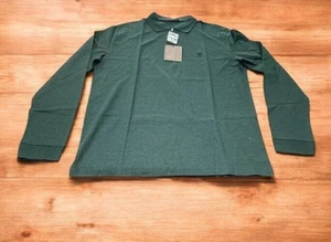 RARE! LOUIS VUITTON MONOGRAM CLASSIC LONG SLEEVED POLO GREEN XL AUTHENIC NEW - Picture 1 of 16