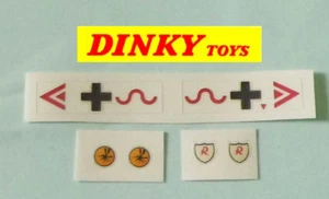 Dinky Toys Bf 109E Messerschmitt No.726 squadron vinyl decal set. - Picture 1 of 1