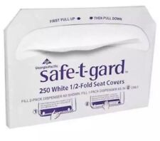 Georgia Pacific Safe T Gard Toilet Seat Cover, 250 Per Pack, 47046 - Case of 20