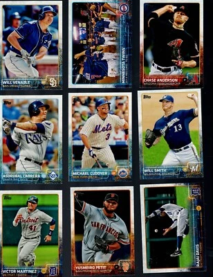 2015 TOPPS Baseball  501-701 Complete Your Set BUY MORE SAVE MORE - Image 1 of 4