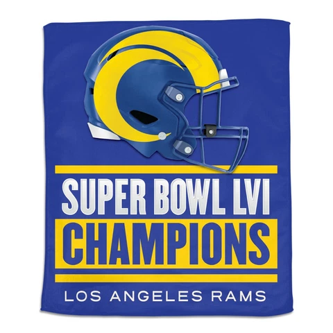 Super Bowl 56 LVI Champions Los Angeles Rams Rally Towel Cover