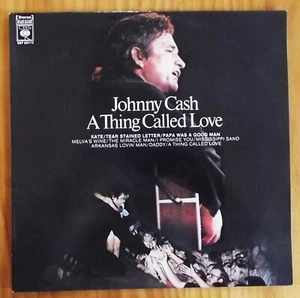 JOHNNY CASH / A THING CALLED LOVE 1972 CBS RECORDS - Picture 1 of 2