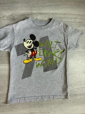 Disney Parks Mickey Mouse T Shirt XS Youth Boys - Image 1 of 4