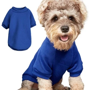 Puppy Sweater for Small Dogs Clothes Warm Winter Cat Clothe Pet Sweatshirt Kn... - Picture 1 of 6