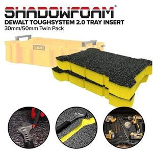 Bandeja de espuma Shadow Foam DeWalt ToughSystem 2.0 | Espuma para cortar y pelar - Imagen 1 de 16