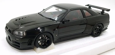Autoart 1/18 Scale 77463 - Nissan Skyline Nismo R34 GT-R Z-Tune - Black Pearl - Image 1 of 4