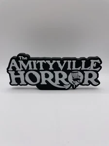 Letrero de terror amityville V2 - Imagen 1 de 4