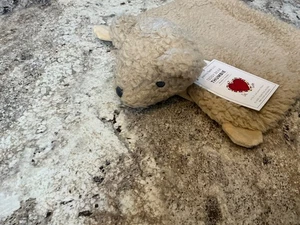 Pottery Barn Kids Teddy Bear  Thumbie Security Blanket Plush Fuzzy-NWT - Picture 1 of 5