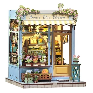 Exquisite Flower Shop Book Nook Kit for Adults and Teens - Relaxing DIY Project - Picture 1 of 8